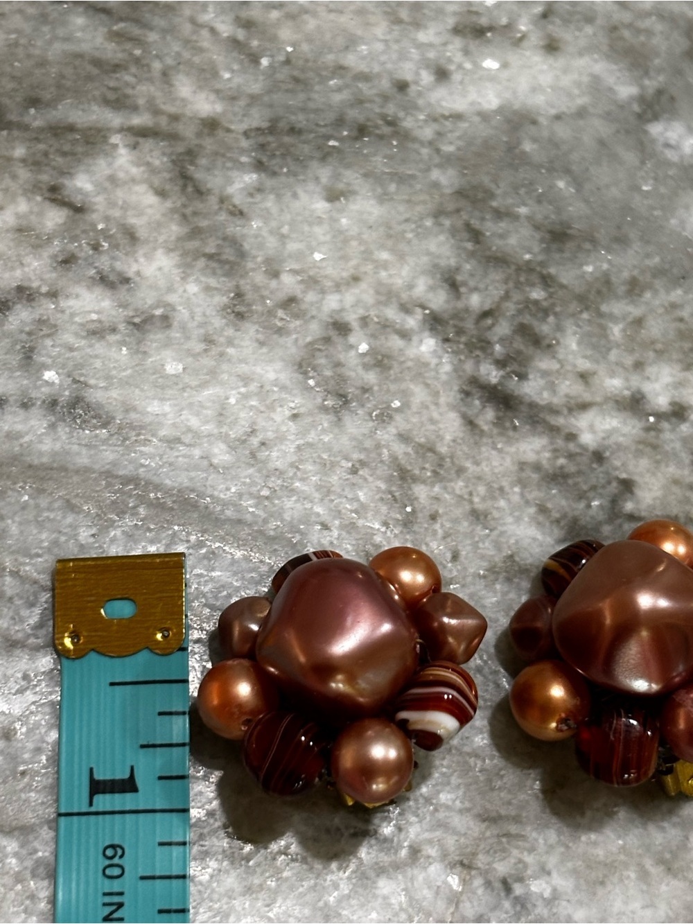 Vintage MCM Japan Marked Statement Necklace and Earring Demi-Parure Set - Picture 9 of 9